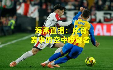 海燕直播：体育赛事的空中瞭望者